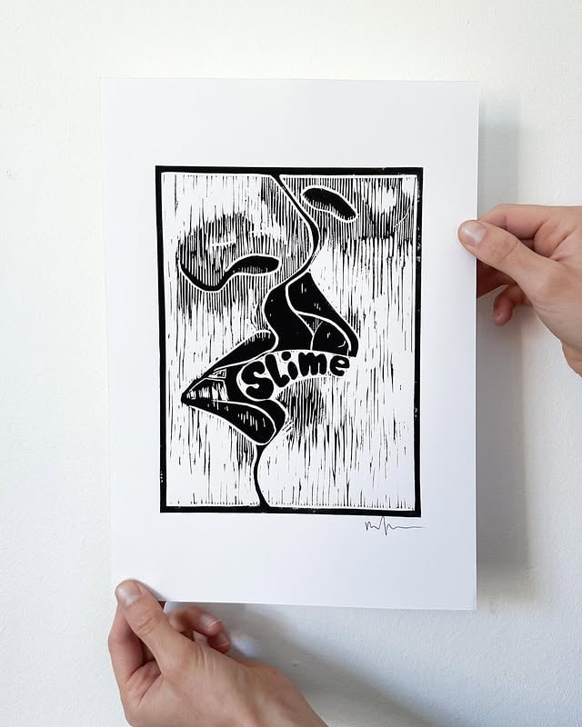 LAST CHANCE TO BUY!Have a final few of these STUNNING prints on sale until SUNDAY! All cut and printed by myself at home on the dining table. WORLDWIDE shipping available. Once Monday comes around these will never be seen again.Head to @linoduty for the website link (www.linoduty.co.uk) by @marikahackman