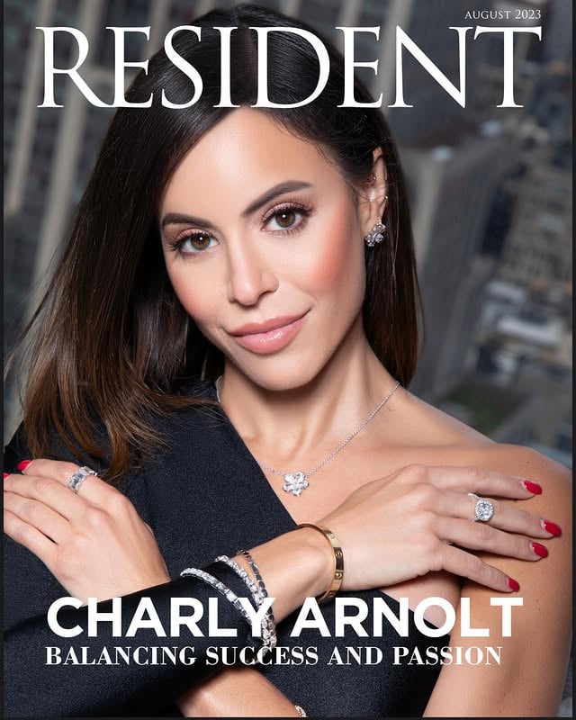 A huge honor to be @residentdigital’s cover star this month! Thank you for highlighting my journey—it’s been a fun one with lots of twists and turns! Full article: https://resident.com/2023/08/24/balancing-success-and-passion-charly-arnolt/ @residentmiami @residenthamptons by @charlyontv