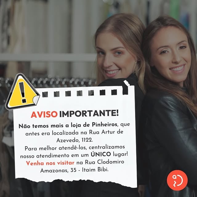 📢 Como muitos já sabem, FECHAMOS a loja de Pinheiros. Reforçando que agora centralizamos nosso atendimento em uma ÚNICA loja! Venham nos visitar na Rua Clodomiro Amazonas, 35, no Itaim Bibi! 🛍️✨ #LocalizaçãoDaz #ItaimBibiLoja física:📍Rua Clodomiro Amazonas, 35 - Itaim Bibi, funcionamento das 8h às 17h30 de segunda a sábado (domingos e feriados - consulte nossos stories)♻️ Avaliamos e compramos suas peças!Fila de Espera Digital para vender das 9h10 às 16h.Nosso pagamento pode ser à vista em PIX, vale circular em grandes marcas ou créditos na Daz!🚘 Ganhe até R$10 de desconto no estacionamento parceiro:MPM PARK: Rua Tabapuã, n°827. Carimbe o Ticket do estacionamento com um dos funcionários Daz.*Tenha o lote avaliado em no mínimo R$150 (calculado pelo preço à vista no PIX) ou compre acima de R$300. Mais informações pelo site: www.dazroupaz.com.br#dazroupaz #modacircular #brechosp #modasustentável by @daz.roupaz