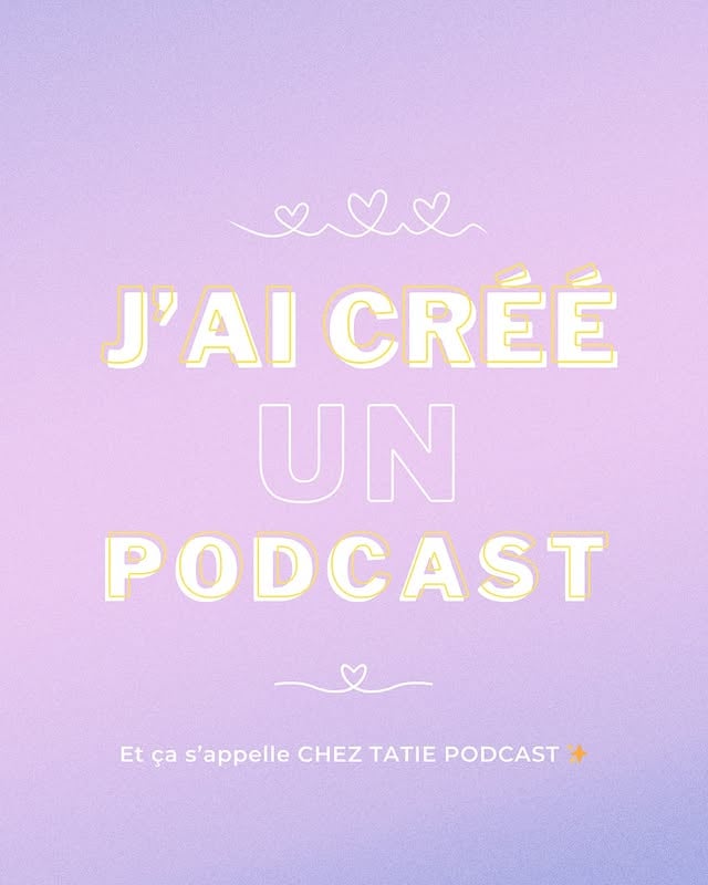 J’ai créé un podcast et ça s’appelle @cheztatie.podcast 🦋C’est le projet de ma (petit) vie. Un projet qui a pris forme dans un rêve début décembre, et qui trois mois plus tard, compte (déjà) 15 merveilleuses lumières qui n’attendent que d’être entendues.Pour débuter cette aventure, j’ai invité ma maman en tant que première invitée, pour vous dire dès les premiers mots que cet espace est le nôtre, un lieu où mise a nu, vous êtes en confiance.Dans ce podcast, je vous donne la parole. À vous qui portez des histoires que notre société préfère ignorer, celles qui effraient, celles qu’on tente de cacher. Ici, nous réinvestissons l’espace public de tout notre amour, car ces histoires sont vivantes, riches d’amour et porteuses d’espoir. Vous êtes la preuve qu’après la tempête, la lumière finit toujours par percer. Peu importe le temps que cela prend, la résilience est possible.Aujourd’hui, ce projet est ma priorité. J’y mets tout mon cœur et mon énergie, pour offrir au monde ces récits de résilience, nos histoires. Mais pour cela, j’ai besoin de vous. De votre soutien pour porter ces voix et les élever toujours plus haut.ENSEMBLE, PARLONS AVEC FORCE ET FAISONS-NOUS ENTENDRE. VOUS N’ÊTES PAS SEULS. NOUS SOMMES UNIS, ET ENSEMBLE, NOUS AVONS UNE VOIX PUISSANTE À FAIRE ENTENDRE. #podcast #santementale #resilience #victime #goodvibes #feminism by @monchatetmoi