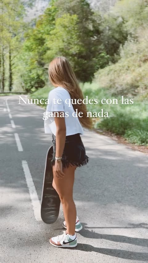 Nunca te quedes con las ganas de nada