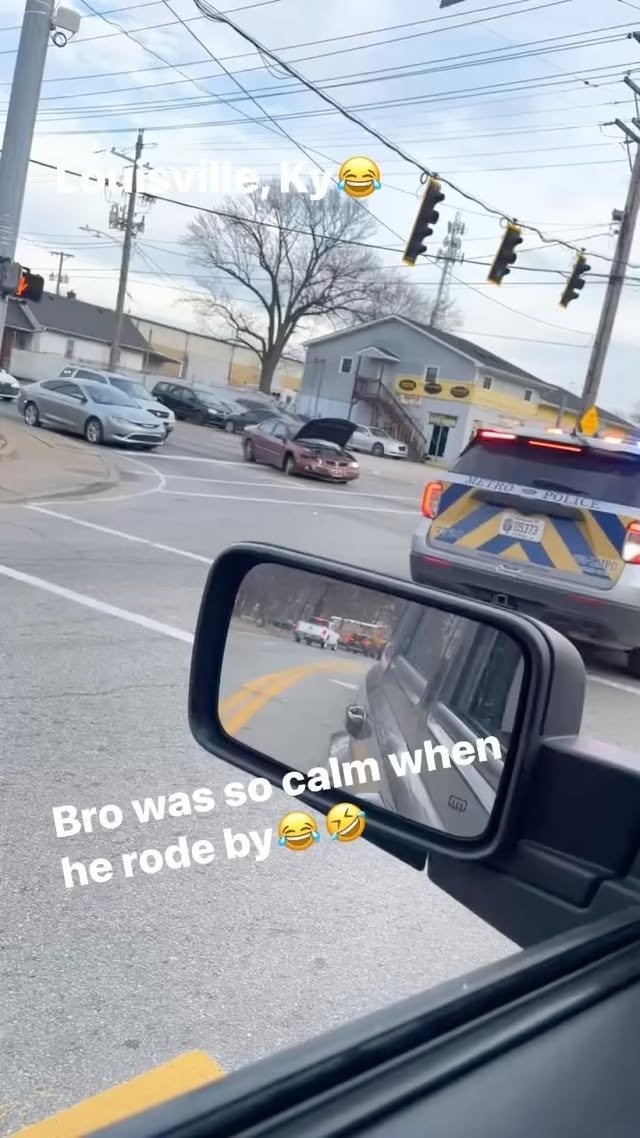 The new GTA has got too be based on Louisville because you cannot make this up 😳😳😵‍💫 by @louisvillehoodnews