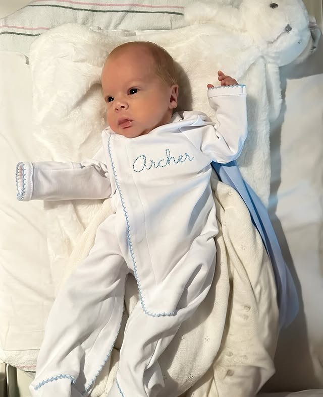 Archer James McCartney took center stage on 5/7/25 💙🏹 Our sweet Archie couldn’t wait to meet us and arrived a bit earlier than expected. We are so in love with him. He loves when mommy reads him a book and when daddy sings him off to sleep. We look forward to bringing him home very soon to meet his big sister Bailey, who sleeps with his blanket every night. Enjoy some cute pictures of our little fighter, Archer. 🏹 by @katie.laura.mccartney