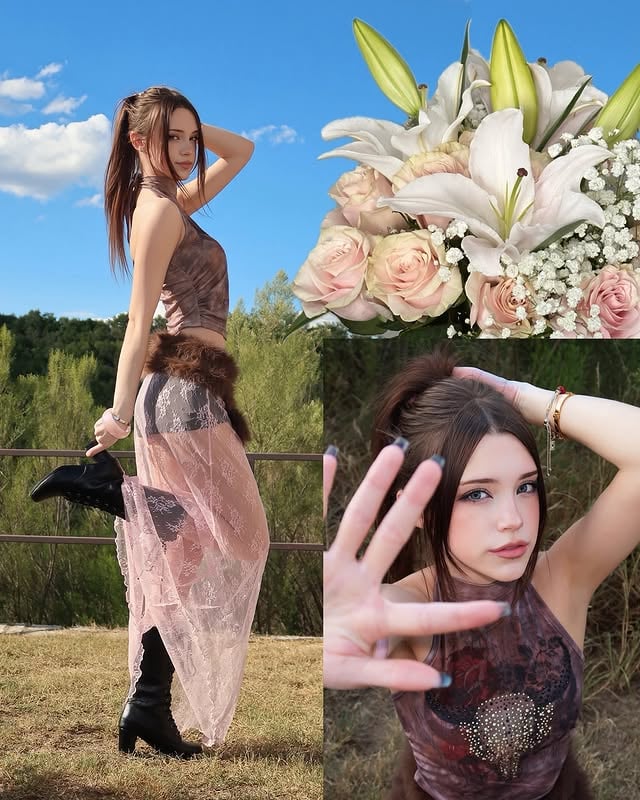 Hello & happy Monday! here my ACL fit as well as the bouquet I made myself, she’s beautiful😭💗 I’m a proud flower mom rn (till it dies in a week) also I finished reading the hunger games series and this song only adds to my feelings I love it :))#austin #texas #musicfestival #outfitinspiration #acl #egirl #cute #girl #fashiongram #ootd by @bunnygirlbree