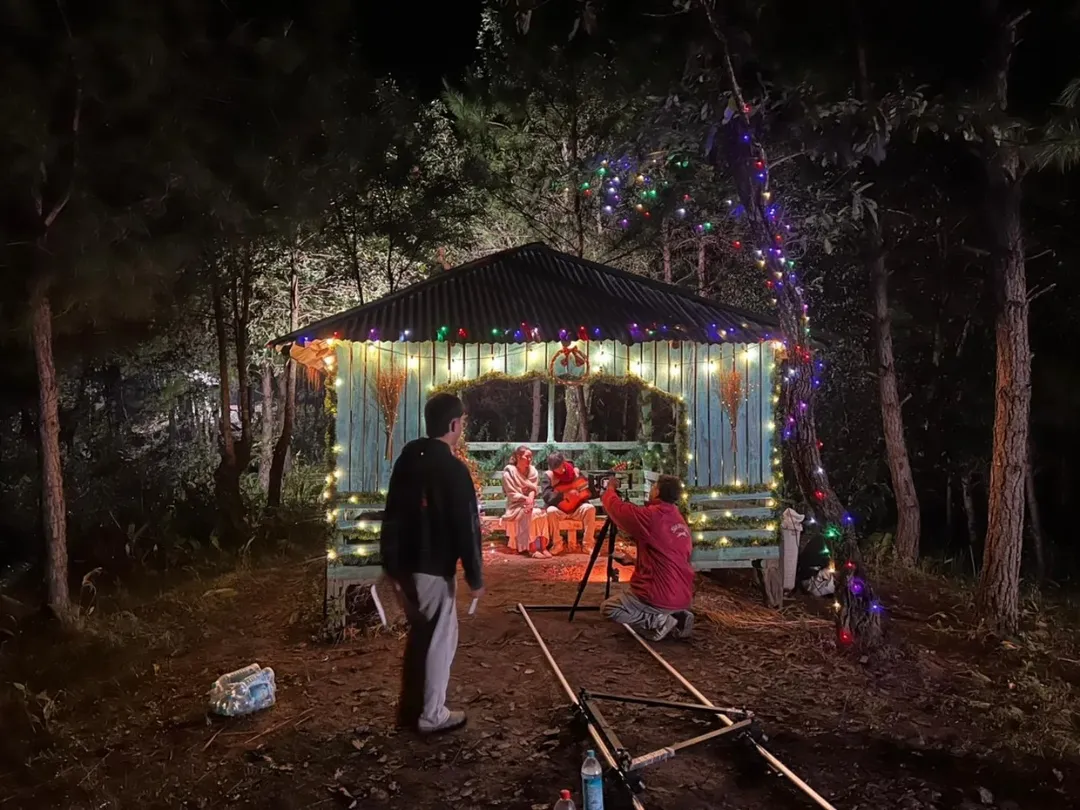 KRISMAS lam hawi tan ang u.."Krismas Chibai" tih chu shooting kalpui mek a ni a.. Krismas boruak ah min chen pui tep tawh ee...#Krismaschibai #shooting #mizo #BTS