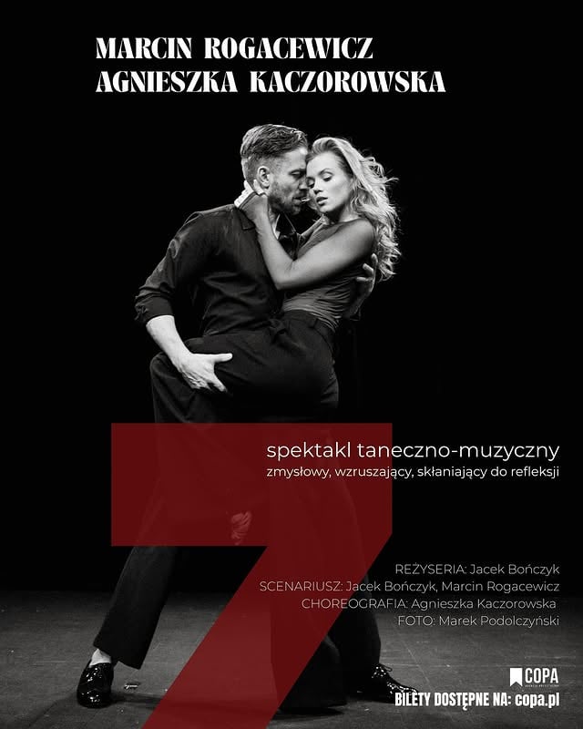 „Tańczmy, niech wszyscy czują ile jest warte życie…tańczmy!” 💃🕺Marzyliśmy o tym… więc spełniamy nasze marzenie! Zapraszamy Was na spektakl „7”, gdzie prosto z serca, aktorsko, tanecznie i muzycznie, dotykamy tematu wolności. „Siedem” to spektakl o wolności w jej siedmiu odsłonach. Jest to opowieść o spotkaniu kobiety i mężczyzny, którzy zaczynają swoje życia od nowa. O miłości, namiętności, pasji i uzdrowieniu. Premiera 9 marca w @garnizonsztuki_teatr w Warszawie. 🥹Kolejne spektakle na scenach w całej Polsce.Zapraszamy po bilety na @copa_pl ❗️Kolejne miasta będą się sukcesywnie pojawiać.💪🏻Dziękujemy wszystkim, którzy dmuchają w nasze skrzydła.🪽🪽🪽Niech #wiórylecą ! 🔥Tańczmy !#7 by @agakaczor