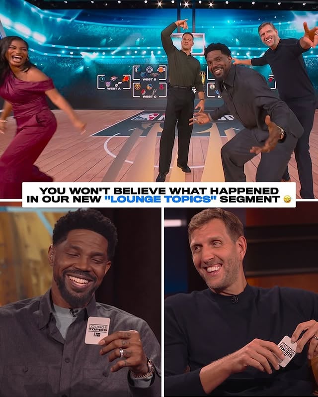 Inside jokes, the story of how Kobe almost became a Maverick and much more.The crew enjoyed themselves with this one 🙌 #NBAonPrime by @blakegriffin23