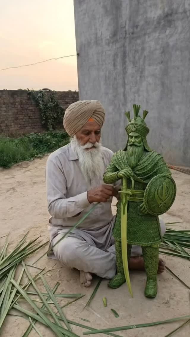 Hari Singh Nalwa – The Fearless Sikh warrior of Punjab 🦁 #shorts #harisinghnalwa #sikhwarrior #viral by @baba__crafts