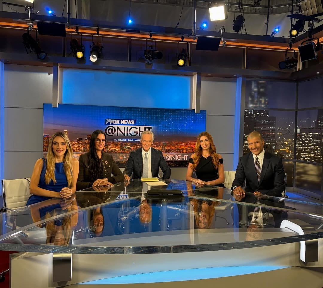 Tonight’s Nightcap crew! Thank you for tuning in. by @camrynbaylee