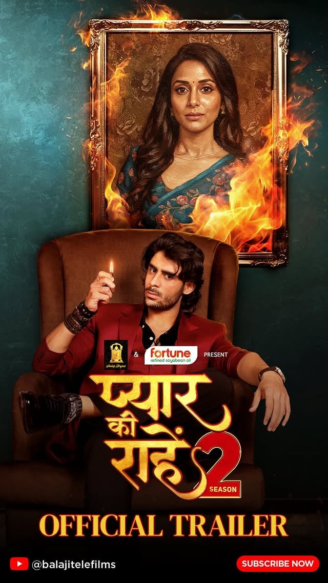 Waqt har zakhm bhar deta hai…Par kuch zakhm nafrat ban jaate hain.Rudra aur Priya — 5 saal baad.Dooriyan, galatfehmiyaan, aur ek aisi kahaani jo ab bilkul alag mod par hai.Pyaar Kii Raahein Season 2 starts 21st Feb only on Balaji Telefilms YouTube Channel!!!Till then Watch the Recap of Season 1 on Balaji Telefilms YouTube Channel@ektarkapoor @shobha9168 @nitinburman @tanusridgupta @rachanaaparulkkar @_manavdua_ @shubhkaraan_ @tiwari_purnima @siyona_joisar @vedantfilmms @vinayaknjain @seema.sahu.733 @dippak.m @rpsv12 @muskan_bajjaj02081987@utkarsha_naik @s.k.yshows @divyasinha00 @shraddhapatel16 @fortune.foods#balajitelefilms #pyaarkiiraahein2 #newseason #balajitelefilmsdigital by @balajitelefilmslimited