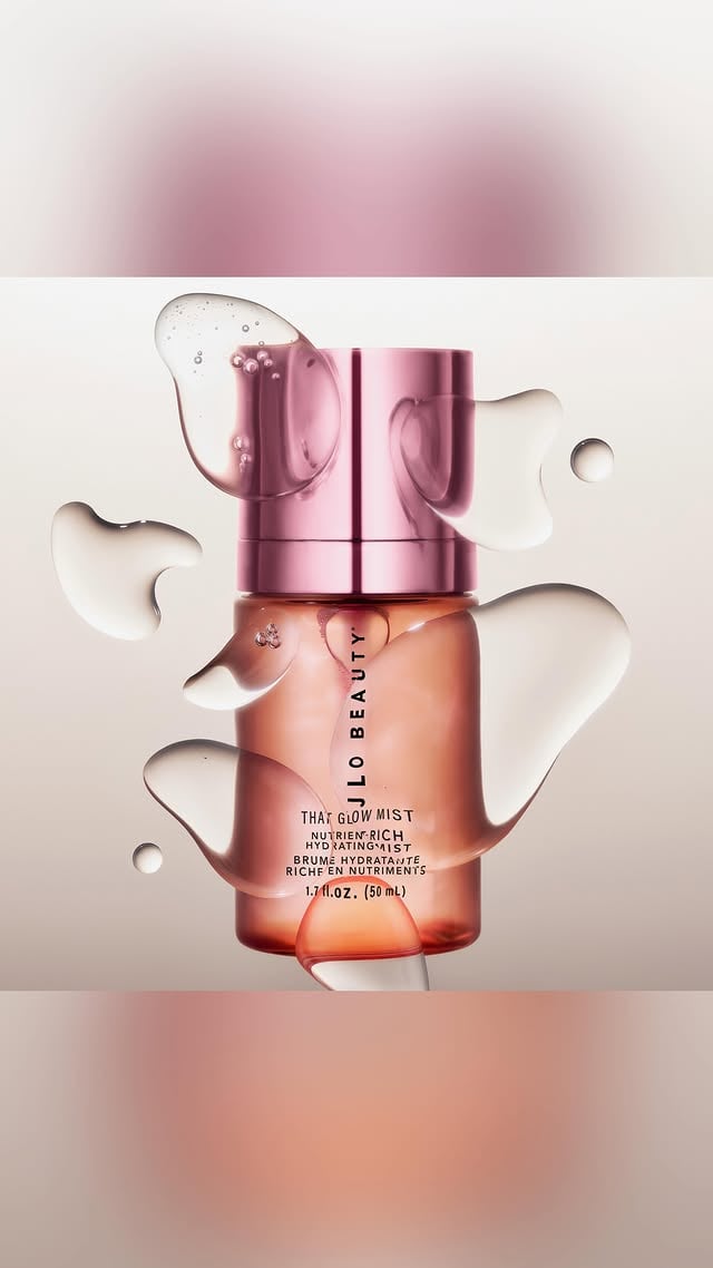 One of my favorites is back at @jlobeauty. That Glow Mist is my quick refresh anytime my skin needs it … it saves me especially in when I’m in Vegas for The JLo Show!