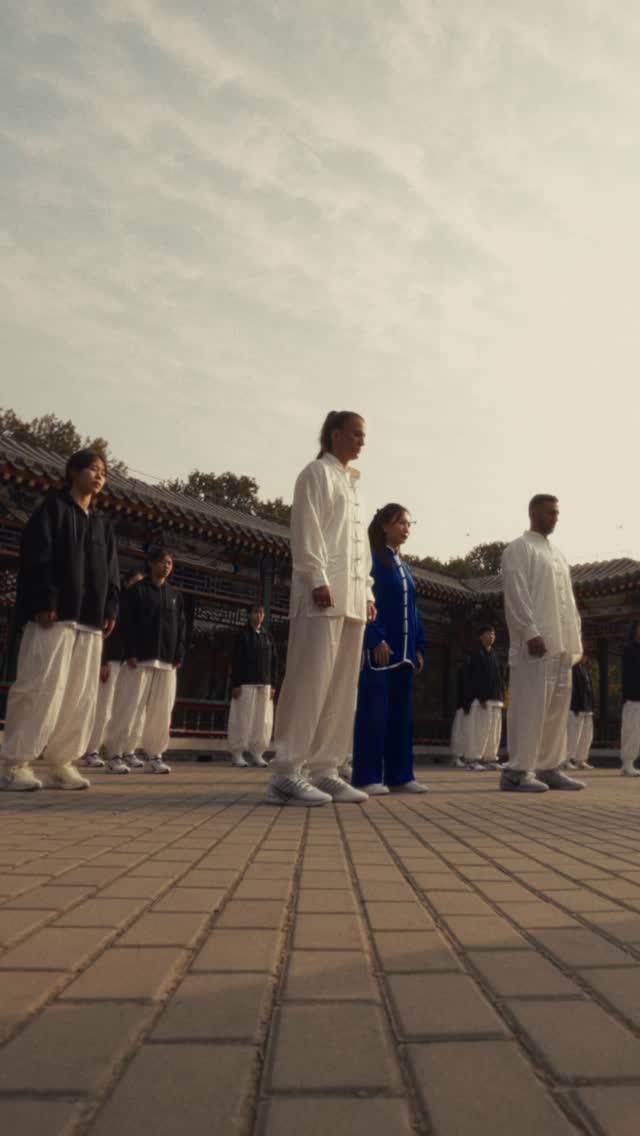 Calm against any defense. Enter the Zenescu.Sabrina was invited by her CHBL mentees to practice Tai Chi and find flow through motion at the Temple of Heaven in Beijing.