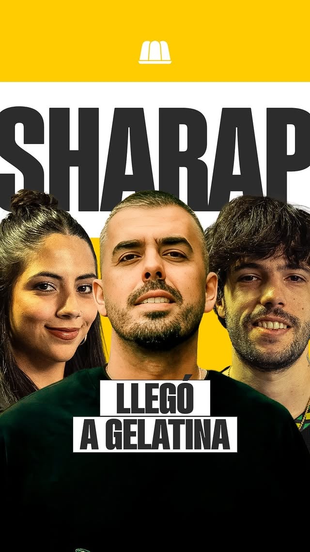El deporte que amamos llegó a Gelatina. @sharapfutbol, todos los miércoles con @matipelliccioni @valentinakavata y @octagenca de 16 a 18 hs por Youtube.Ponete la alarma, nos vemos mañana. by @valentinakavata