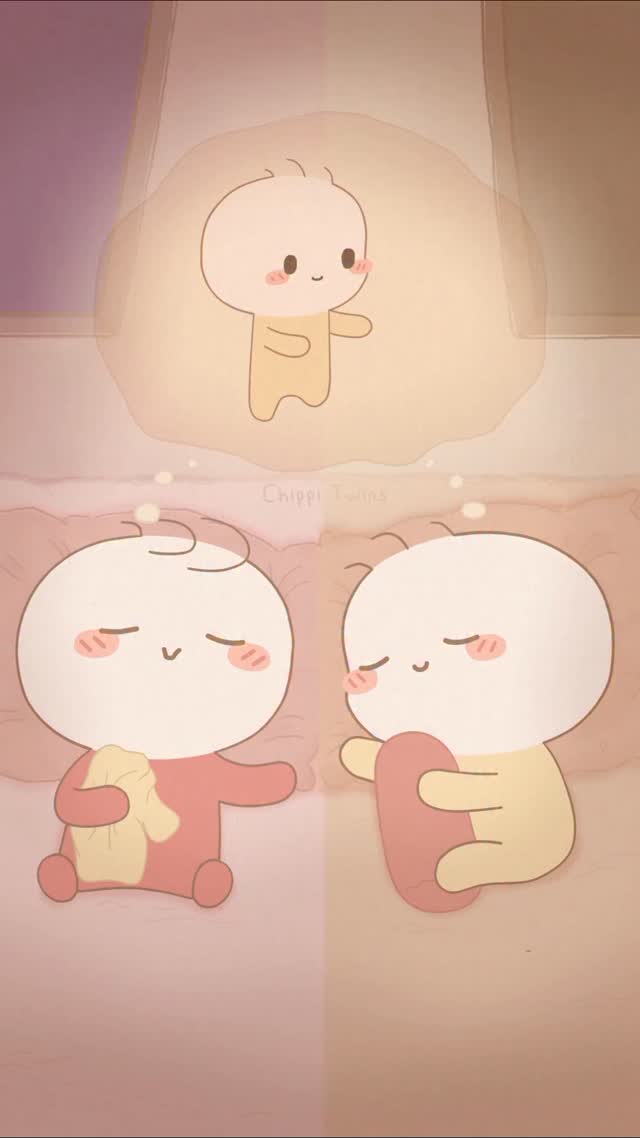 Miss you so much ❤️#cute #love #chippitwins by @chippi.twins