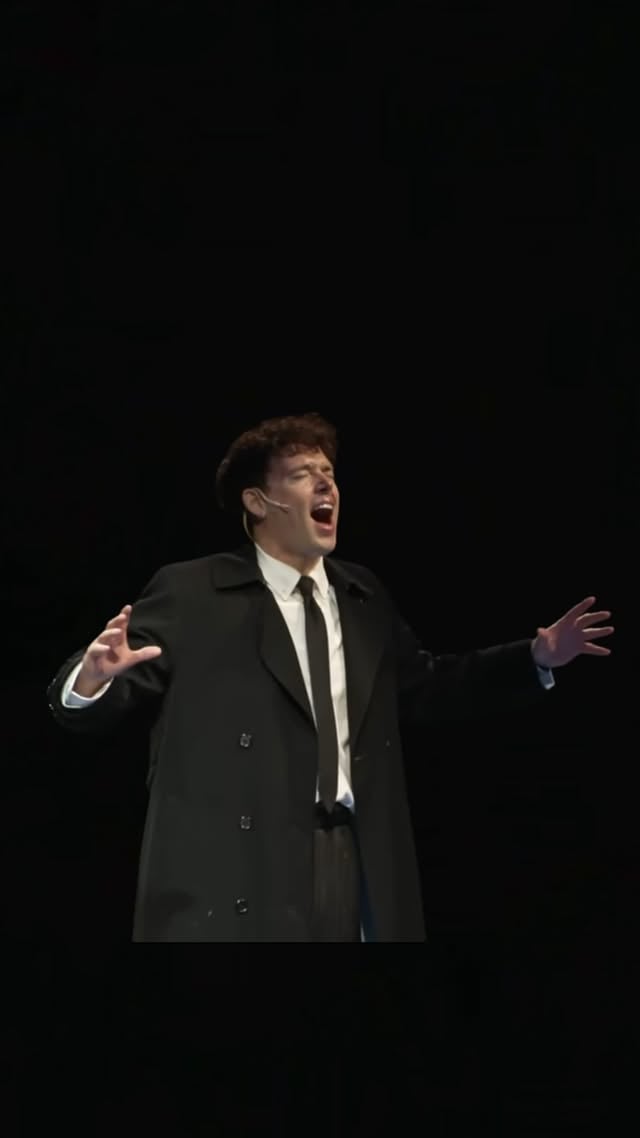 only two more weeks before we say Goodbye to this dream role & this production at @marriotttheatre 🥺🥲I remember being assigned this song my freshman year of college to work on in voice lessons, and to say I struggled would be an understatement. college JJ would be really shook and proud at the growth that’s been found since then 🥲•••••#singer #singing #theatre #musical #actor #broadway #performance by @jjniemann