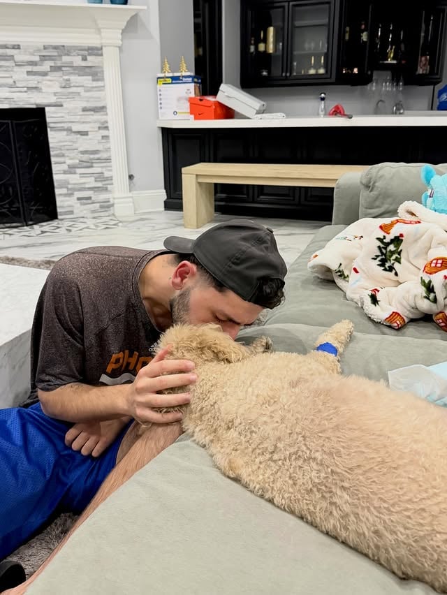 Rest in peace Booker. 🙏🏼❤️🕊️ I love you so much my baby. You were my best friend, my son, my baby. I’d take years off of my own life & give them to you if I could just so you can be here with me longer. I’d do anything to be able to spend more time with you bookie. Another second, another minute, another hour, but unfortunately you are no longer here with me 😔 I don’t know a life without you. People don’t know a Brandon without Booker. We did everything together. I’m so broken right now. I’m not okay. Im struggling without you. You were the best dog anybody can ask for. I’m gonna miss you more than words can describe. I can’t wait for the day I rest, and you’re the first person I see waiting for me up there. I hate cancer so much 💔 I did everything I can to try to help you beat this disease & you fought hard every single day against cancer but sadly this disease is cruel & evil & took your sweet precious innocent life. Gone way too soon, I love you Booker. Forever. by @brawadis