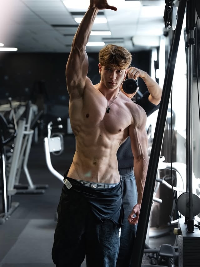 Prime shape 🤝🙏#gym #fitness #davidlaid #gympic #gymshark by @matis.mallie