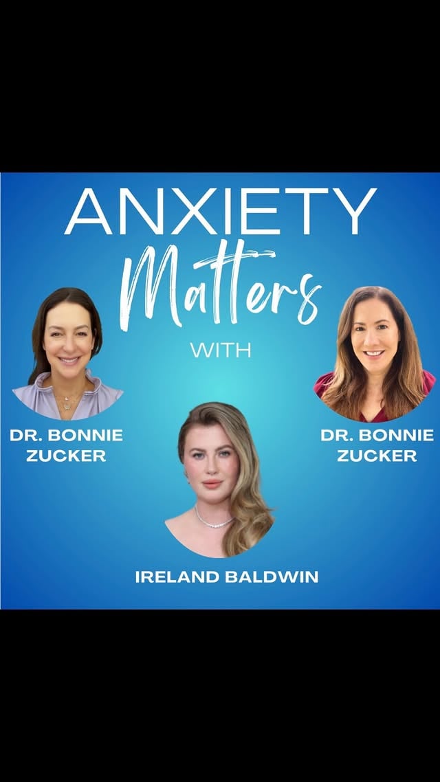 To anyone who’s ever spiraled over a symptom or felt their heart race out of nowhere, this episode is for you! Ireland Baldwin joined us on Anxiety Matters and spoke with such openness about her history of health anxiety and panic attacks, including the traumatic moment that started it all. If you struggle with anxiety, you are not alone. In next week’s episode, we will talk about how we would treat some of the issues Ireland raised in today’s episode. Check out Anxiety Matters with Dr. Bonnie Zucker and Dr. Bonnie Zucker wherever you get your podcasts. #healthanxiety #anxietymatterspodcast #cardiophobia #panicattacks #panicdisorder