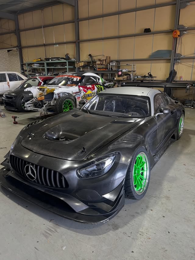 AMG GT gt3 drift❣️@poprace__ @monsterenergy @sunoco_japan @yokohama.rubber_jp @tone_japan @workwheelsjapan @bride_japan by @daigosaito87