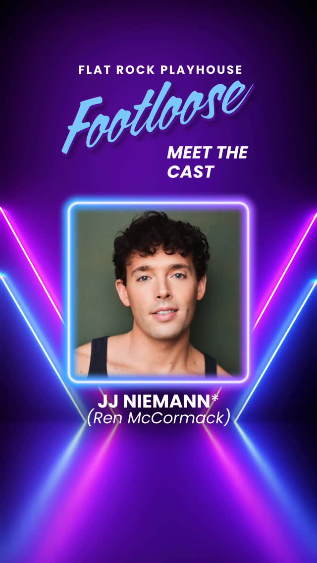 This town is about to cut loose! 👟⚡️We’re thrilled to announce the cast of Footloose at Flat Rock Playhouse led by Broadway and national tour talent, familiar Playhouse favorites, and exciting new faces ready to light up the Leiman Mainstage this summer. ☀️ Returning to Flat Rock is JJ Niemann (Hamilton, Back to the Future: The Musical, The Book of Mormon) as Ren McCormack. Audiences may remember JJ as Sky from Mamma Mia! (‘22), and we could not be more excited to welcome him back to the Rock. 🪨 Also returning to the Playhouse is Jared Goldsmith (Dear Evan Hansen) as Willard Hewitt. Long before Broadway and the First National Tour of Dear Evan Hansen, Jared was a Flat Rock Playhouse Apprentice appearing in The Music Man and 9 to 5 (‘16) and having him back on our stage a decade later feels pretty special. ✨ Joining them is Broadway powerhouse Nicole Powell (Ragtime, Hairspray, Tina: The Tina Turner Musical) as Vi Moore, alongside an incredible company packed with beloved Playhouse artists and bold new energy. Directed by Ethan Andersen and choreographed by Candi Boyd. 🎉 And yes… the soundtrack is as iconic as you remember. 🎶This summer, the dancing starts June 12. Secure your seats now before this blockbuster show sells out. 🔥 by @jjniemann