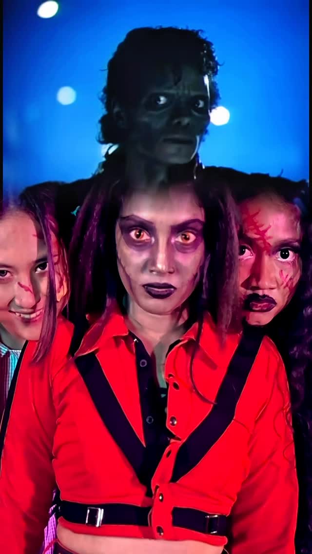 MJ craze - just continues 🧟🧟‍♀️🧟‍♂️🕺🏽🪩#michaeljackson #thriller #tribute #recreation 📍 @dancewithridy 🎥 @nidowkhan by @ridysheikh