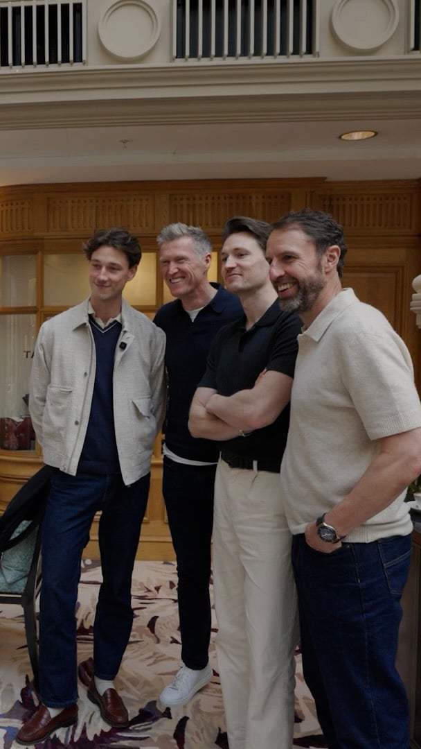 Do you have a lucky suit? garethsouthgate’s is @percvial_menswear. Tap the link in bio or head to the SheerLuxe YouTube to watch the latest SL icons episode in full… by @percival_menswear