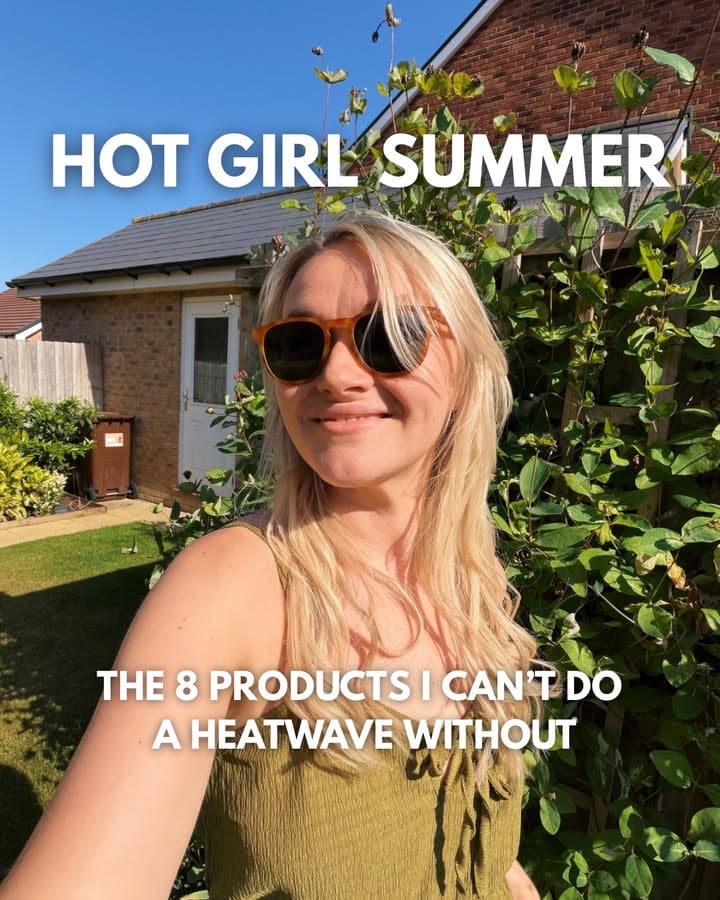 Get in loser, it’s hot girl summer (no really, we’re overheating) ☀️🥵😎I’ve knocked up a list of my absolute heatwave ESSENTIALS that I can’t live without- and so many of them are on sale too!! These are summer gamechangers, trust me 🙌LIKE this post and comment NEED THAT and I’ll send you the link!How are you coping with the heat? Loving it or ready for a bit of cloud 😂 by @the.confidentmama