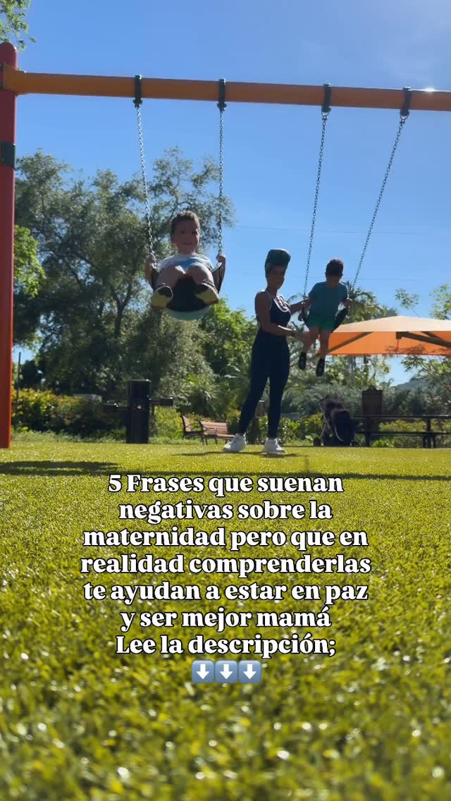 1-“Tienes que dejar morir a tu versión anterior” si, pero para que puedas conocer a tu mejor versión: El duelo por tu vida pasada es real y duele mucho. Pero la mujer que nace después es infinitamente más resiliente, sabia y poderosa que la que eras antes.2-“Salen todas tus sombras y tus traumas” si, pero porque son tu mayor herramienta: Tus hijos van a activar tus peores disparadores (enojo, ansiedad, frustración por mencionar algunos 😂 porque hay más) Lo positivo es que te obligan a mirarte al espejo, sanar tu propio pasado y madurar a la fuerza.3-“El amor se siente como un miedo paralizante” si, pero es porque te enseña a soltar: Amar tanto a alguien te vuelve vulnerable porque el control ya no es tuyo. Aprender a vivir con el corazón fuera de tu cuerpo te da una paz y una fe que no conocías.4-“Te sentirás muy sola”: Si! Habrá momentos donde estarás rodeada de gente y aun así te sentirás sola en tu mente pero esa desconexión te obliga a buscar espacios de intimidad contigo misma y a valorar tu propia presencia.5-“La mamá perfecta no existe” si, pero entender eso te libera: El día que aceptas que vas a fallar, que vas a perder la paciencia y que no puedes con todo, te quitas un peso de encima. Es ahí donde empieza la verdadera maternidad libre y real.