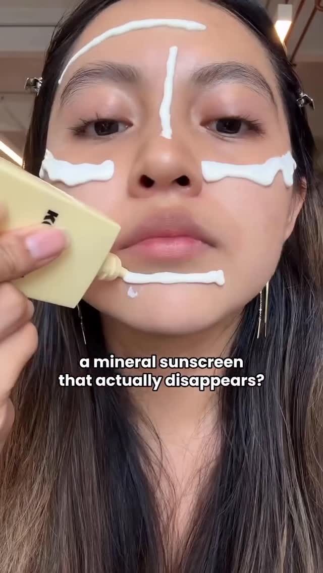 k-beauty SPFs are just on another level 💯 featuring the @knoursbeauty Ultra Light Invisible Mineral SPF 50 by @sokoglam