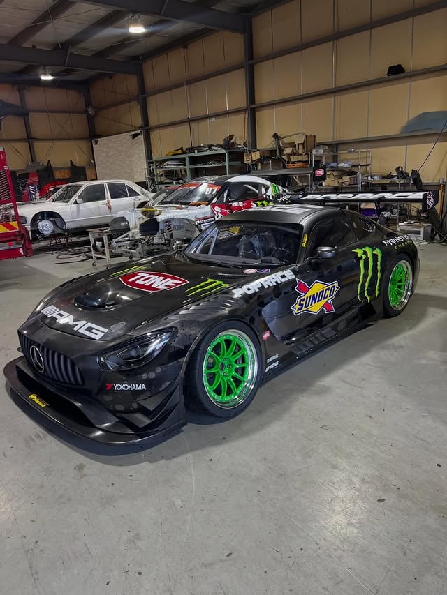 AMG GT gt3 drift❣️@poprace__ @monsterenergy @sunoco_japan @yokohama.rubber_jp @tone_japan @workwheelsjapan @bride_japan by @daigosaito87