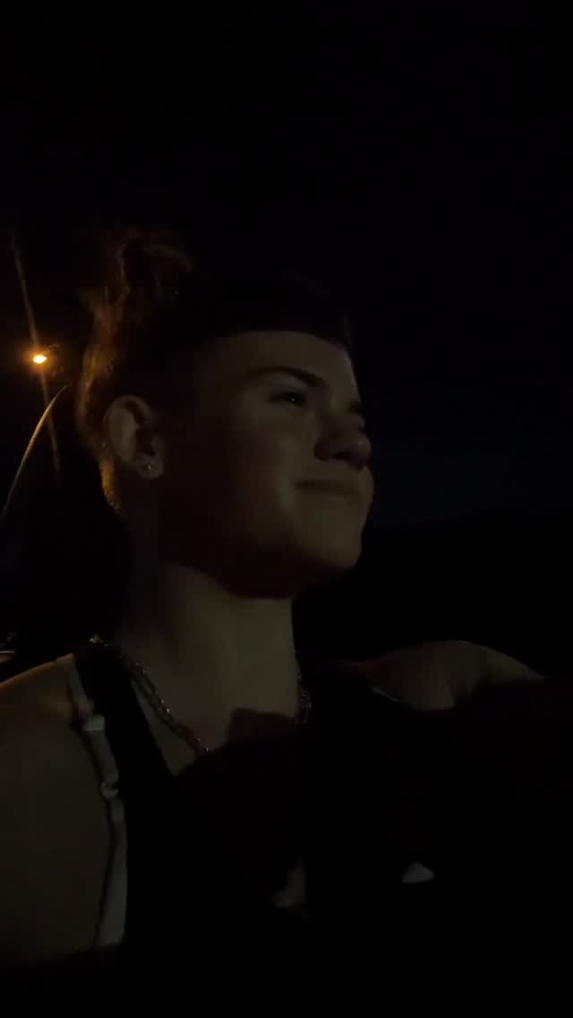 Joyriding, top down, vibes up, icons on full blast, Luna lighting the way 🌕✨#explore #vibes #stevienicks #moon #prince by @dylan_crenshaw