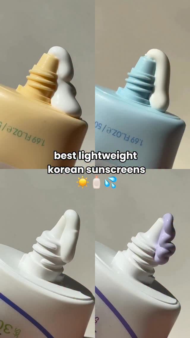 Feather-light, no white cast, and packed with skin-loving ingredients 🤗 Spring is here so that means we’re stocking up on these lightweight K-beauty sunscreens. Which one are you grabbing? 👀 Shop them at the link in bio!#skincareroutine #spf #viralkbeauty #kbeauty #sokoglam by @sokoglam