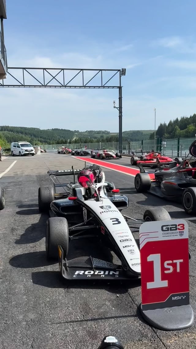 History made!@abbipulling is the first woman to win a GB3 race 👏#GB3 #SpaFrancorchamps by @abbipulling