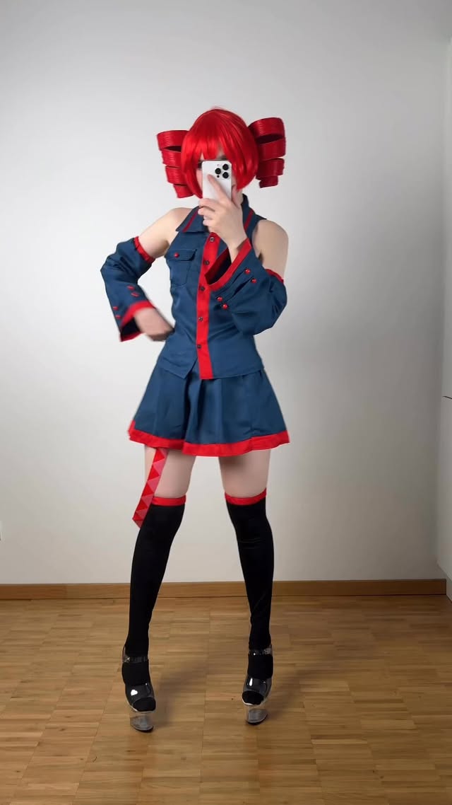 Maid version of Teto 🥖#kasaneteto #UTAU #vocaloid #cosplay #funnyreels by @foggyneko