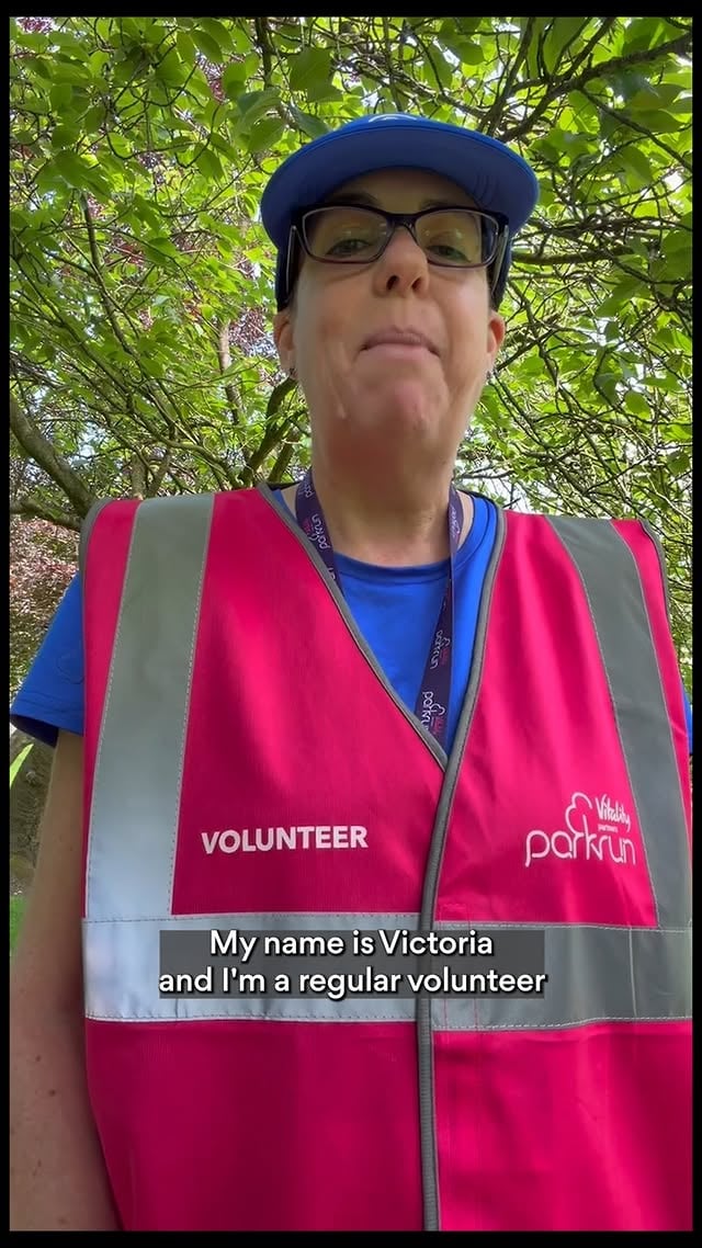 Victoria finds volunteering at her local @parkrunuk and @juniorparkrunuk incredibly rewarding. 🦺Who else loves the volunteers at #parkrun?#VolunteersWeek #Volunteer #Rewarding #ThisGirlCan by @thisgirlcanuk