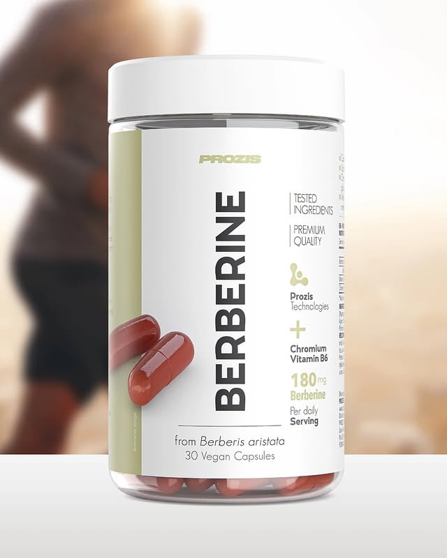 La 𝗯𝗲𝗿𝗯𝗲𝗿𝗶𝗻𝗮 es tu apoyo diario para un metabolismo equilibrado y tu bienestar. ⚖️Enriquecida con 𝗰𝗿𝗼𝗺𝗼 y 𝘃𝗶𝘁𝗮𝗺𝗶𝗻𝗮 𝗕𝟲, esta potente fórmula ayuda a mantener niveles normales de glucosa en sangre, el metabolismo y la actividad hormonal, convirtiéndose en un gran complemento para un estilo de vida equilibrado. 🌅Lleva tu rutina al siguiente nivel.#prozis #exceedyourself #berberine #wellness #healthylifestyle by @prozisespana