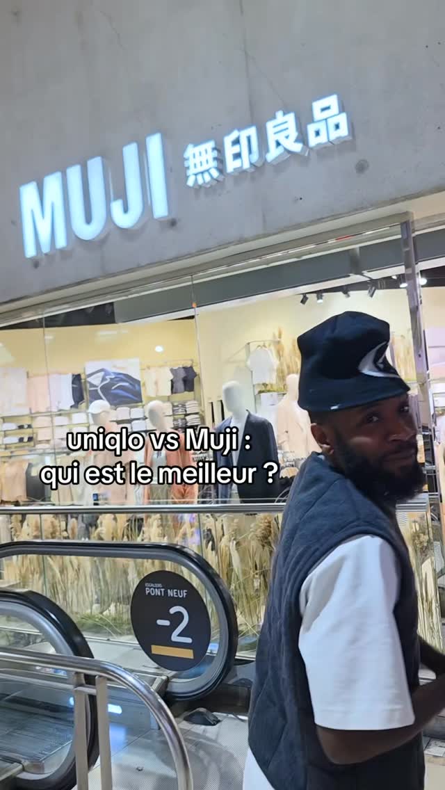 difficile de choisir entre les deux mdr ils se complètent trop bien Commentes lien pour chopper les meilleures pièces en ce moment chez Muji