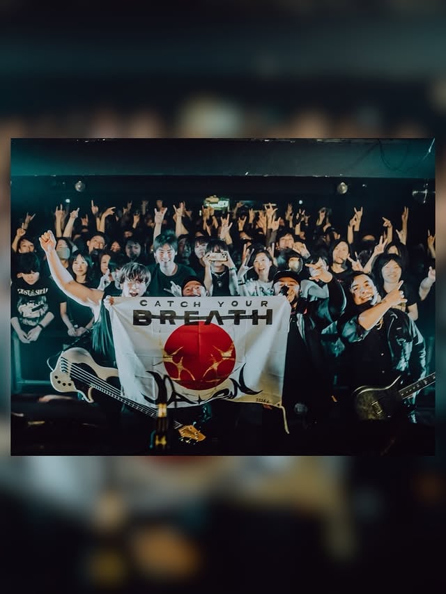 JAPAN HAS BEEN BEYOND INCREDIBLE THANK YOU SO MUCH! We can’t express enough how much this means to all of us, thank you ❤️Tonight we are in Aichi, Toyohashi Club KNOT! Doors at 5:30pm! Can’t wait to see you there! 📸 @icmvisuals #catchyourbreath by @catchyourbreathband