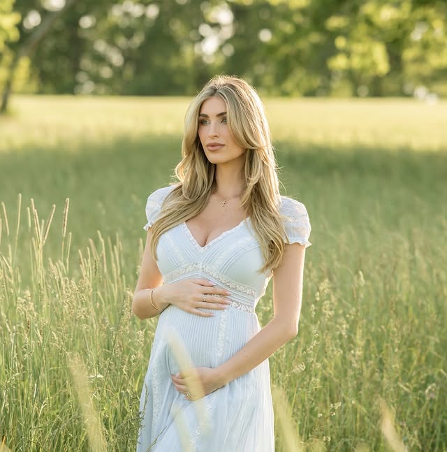 For this child we prayed. 🤍Can’t wait to be a mom. by @camrynbaylee