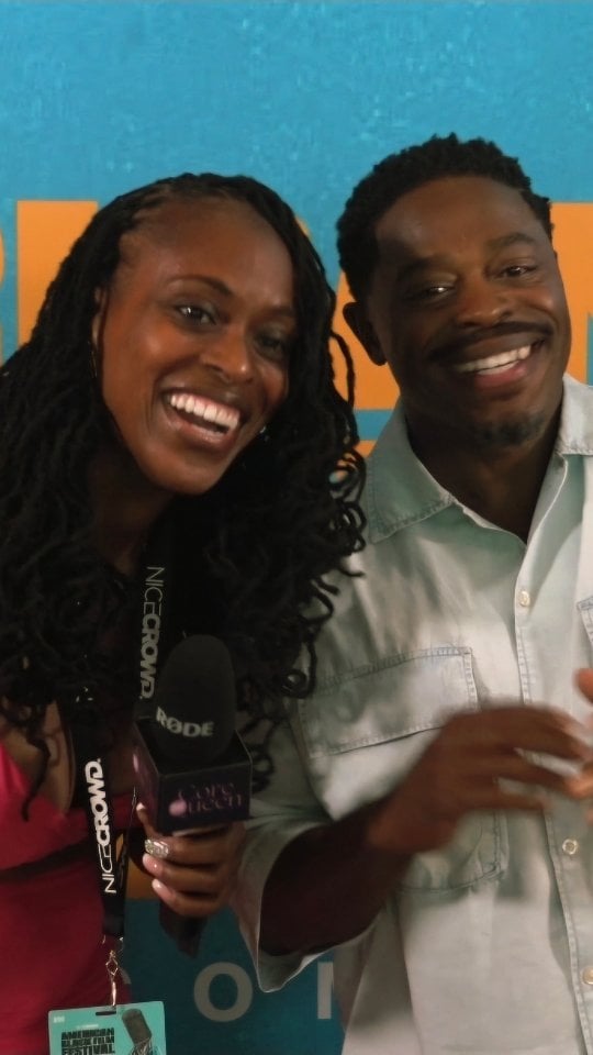 🎬🔥 Another unforgettable moment at ABFF!Dee Dee Legette and @ourconic Entertainment had the opportunity to interview @kareemgrimes, where he opened up about the upcoming and final season of All American, what this powerful journey has meant to him, and the legacy the series leaves behind. 🏈✨Kareem also shared exciting insight into what’s next for his career and some incredible projects he has in store for the future.From meaningful conversations to celebrating Black storytelling and talent, the American Black Film Festival continues to deliver unforgettable experiences. Stay tuned… there’s more to come! 🎥🔥@americanblackfilmfestival#ABFF #thecorequeen #DeeDeeLegette #OURCONIC #KareemGrimes AllAmerican FinalSeason BlackExcellence Entertainment Hollywood FilmFestival Creators TVSeries FilmLife