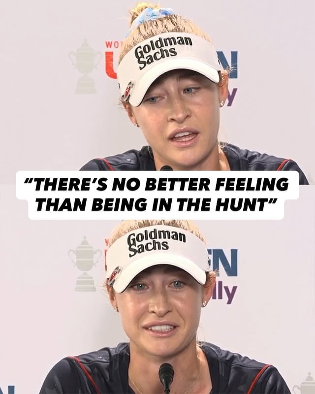 Nelly’s always grinding for that Sunday spotlight. Who thinks she’ll be in the final group on Sunday at Riv? 😳 by @uswomensopen