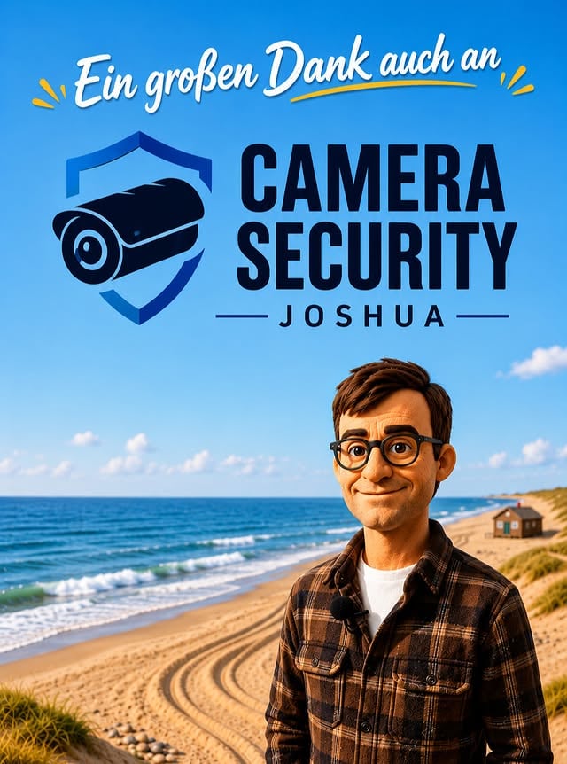 📸🏖️ Ein großer Dank auch an CAMERA SECURITY JOSHUA! 🏖️📸Heute einfach mal ein großes Dankeschön an Joshua. 🙌Er macht das freiwillig, mit Einsatz, Geduld und Herz – und genau das verdient Respekt. Nicht selbstverständlich, aber sehr wertvoll. 😊Danke für deinen freiwilligen Einsatz! 👏#MatjesUndMakrele #Küstenjungs #Waschmaschine #Waschtag #WarumGehtDasNicht #Sonderrechte #Vollgas #GolfcarGang #Nordsee #Küste #Comedy #ChaosAufRädern #PedalToTheMetal #StrandVibes #MoinMoin #Küstenstyle #Mitfahrgelegenheit #Küstenkinder #Norddeutschland #Abendtalk #KaffeeHilft #NordlichterKaffee@matthiashornung @svengrundmann @news5.de @ted_abc @kameratobi_hh