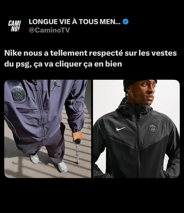 Pouvoir porter la veste de son club en lifestyle c’est tellement doux : on ajoute tout ça au catalogue Commente « lien » on t’envoie tout ça 🤝