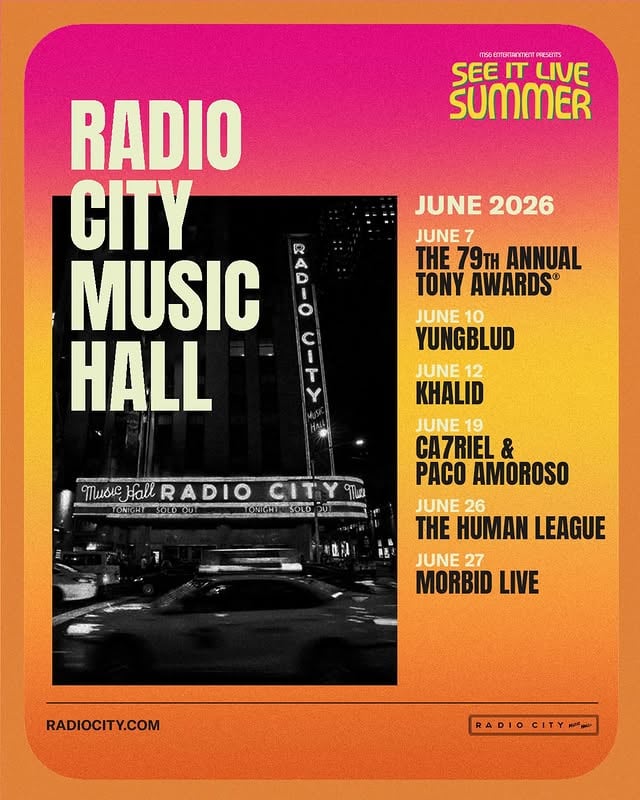 JUNE at The Hall ✨ by @radiocitymusichall