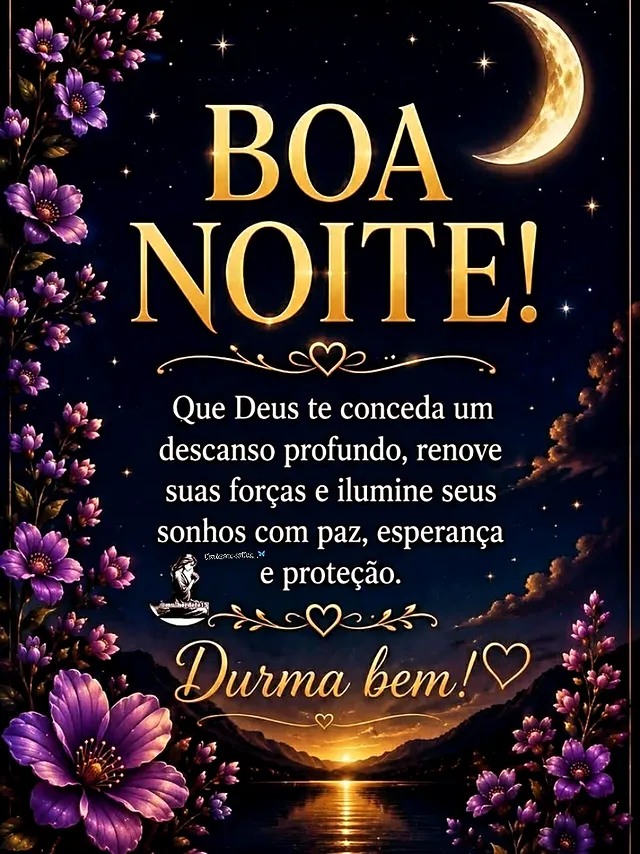 Boa noite!⭐️Bom descanso! 🙏🏻
✨️🪻✨️🪻✨️🪻✨️🪻✨️🪻✨️🪻✨️🪻✨️
#bomdia #boanoite #mensagensdegratidão #mensagensdasemana #mensagensdeféemdeus
