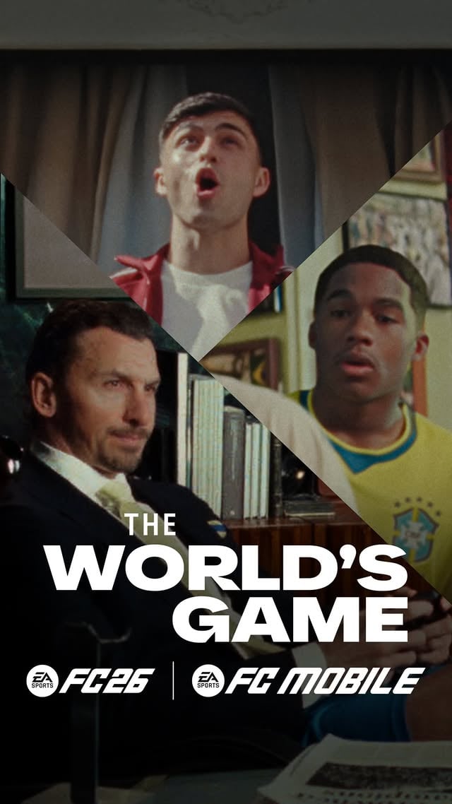 History isn’t made. It’s played. Win The World’s Game for your country starting tomorrow in #FC26 and #FCMobile. by @easportsfc