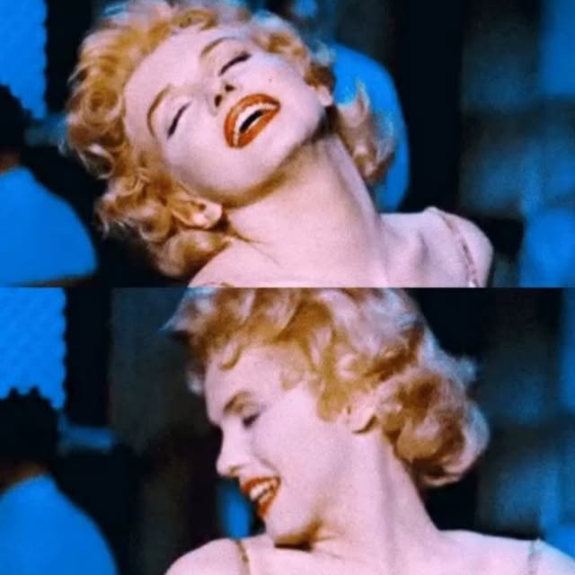 Marylin in "Bus Stop" (1956) 💚#busstop #marylinmonroe #donmurray #romanticcomedy #goddesses_and_divas by @goddesses_and_divas