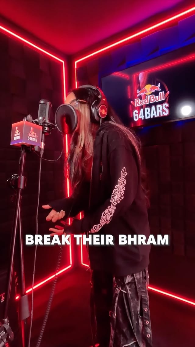 @shia.og our very own booth winner 🏆 see u @ Red Bull 64 Bars 🔥 by @redbullindia