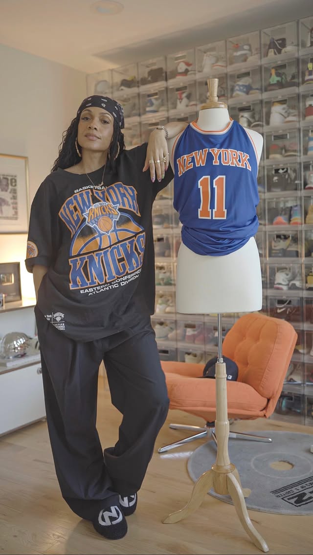 No-sew jersey to a halter top 🧡💙