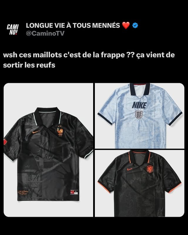celui de l’Angleterre avec un short et une paire bien clean, nn c’est fort on ajoute ça au catalogue Commente lien on t’envoie ça